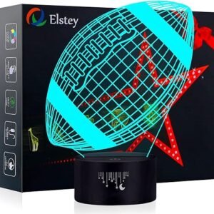 Elstey 3D Football Night Light