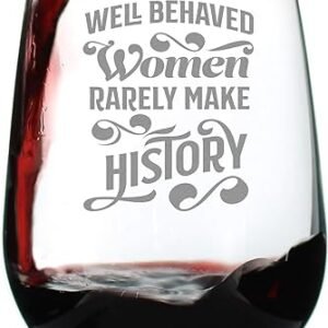 Empowering Stemless Wine Glass – Large