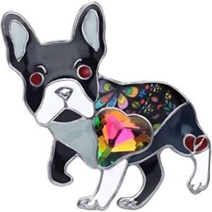 Enamel Dog Brooch Pins for Women