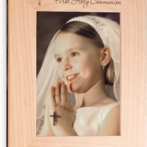 Engraved Personalized First Communion Picture Frame