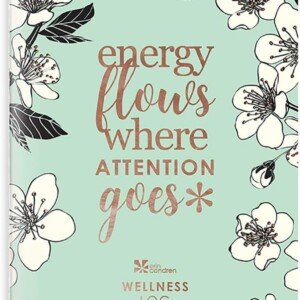 Erin Condren Wellness Tracker Planner with Inspirational Stickers