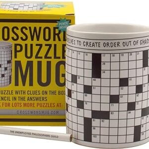 Exercise Your Mind Crossword Puzzle Mug