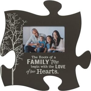 Family Tree Grey Photo Frame Wall Art