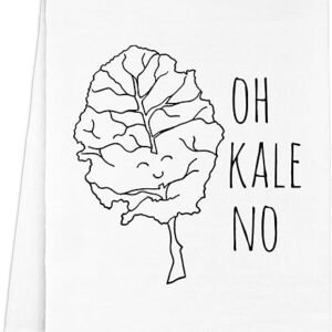 Farmhouse Kale Towel, Funny Housewarming Gift