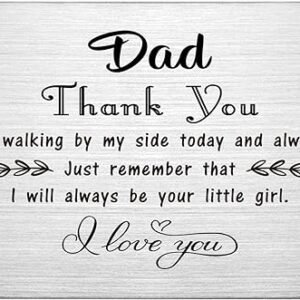 Father of the Bride Wallet Card