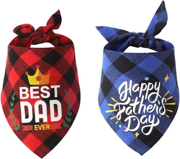 Father's Day Dog Bandana - Best Dad Ever