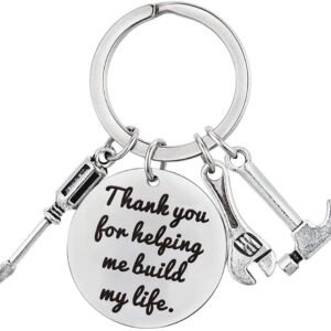Fathers Day Keychain from Daughter/Son