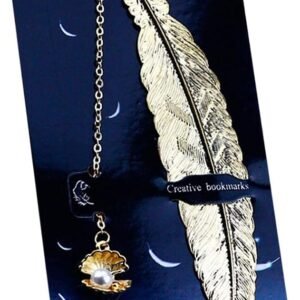 Feather Pendant Bookmarks - Unique Christmas Gifts