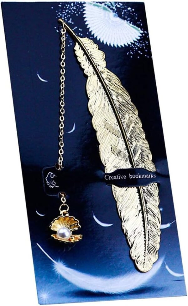 Feather Pendant Bookmarks - Unique Christmas Gifts
