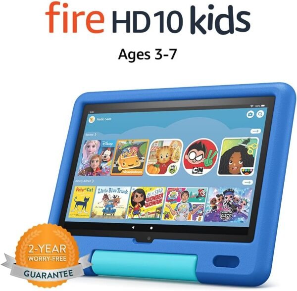 Fire HD 10 Kids Tablet, Sky Blue