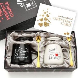 Fisherman’s Best Catch Coffee Mugs Gift Set