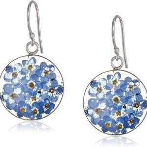 Floral Circle Drop Earrings by Amazon Essentials