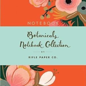 Floral Diary & Paperback Notebook Set