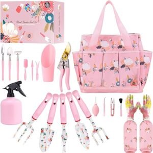 Floral Garden Tools Set – Heavy Duty