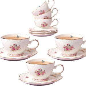 Flower Series Porcelain Tea Set