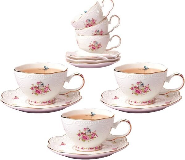 Flower Series Porcelain Tea Set