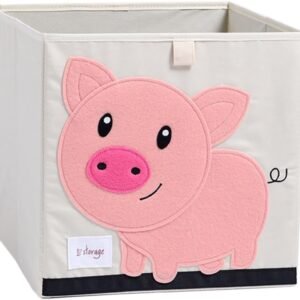 Foldable Animal Canvas Storage Toy Box