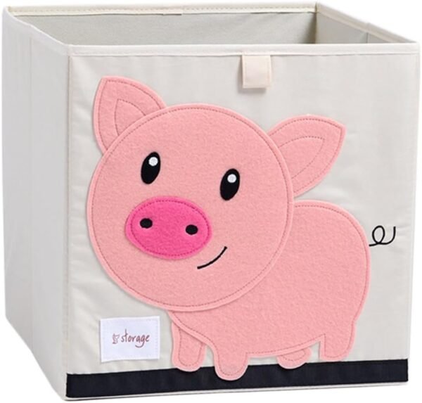 Foldable Animal Canvas Storage Toy Box