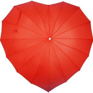 Forever Love Red Heart Umbrella