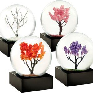 Four Seasons Mini Cool Snow Globes Set