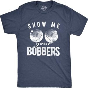 Funny Bobbers Fishing Tee for Men