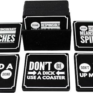 Funny Drink Coasters – Set of 10