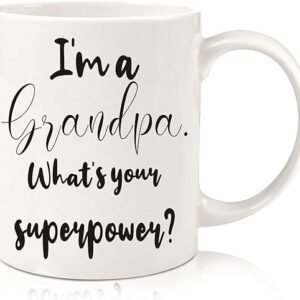 Funny Grandpa Mug – Superpower Gift