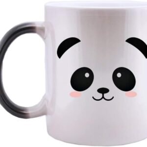 Funny Panda Heat Changing Ceramic Mug