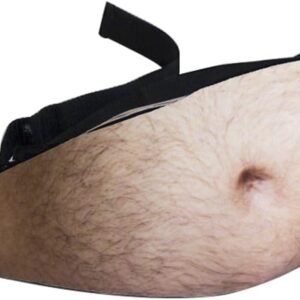 Funny White Elephant Belly Fanny Pack