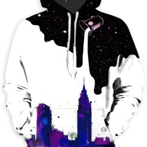 Galaxy Hooded Sweatshirt for Men