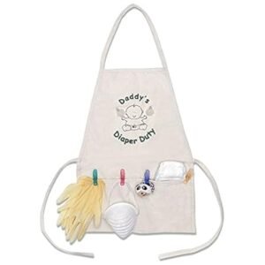 Genius Baby Toys | Daddy's Diaper Duty Apron