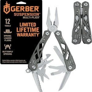 Gerber Gear Suspension Multi-Tool with 12-in-1 Pliers