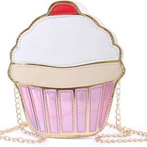 Girls Cupcake Crossbody Handbag