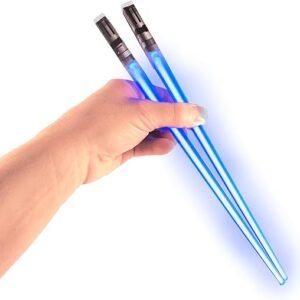 Glowing Lightsaber Chopsticks – Blue Pair