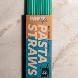 Gluten-Free Blue Pasta Straws, 30 Count
