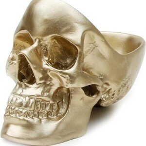 Gold Skull Jewelry Organizer & Key Holder