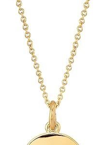 Gold-Tone Alphabet Pendant Necklace by Kate Spade