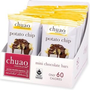 Gourmet Potato Chip Chocolate Mini Bars