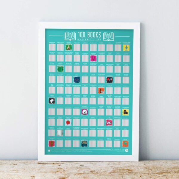 GR630003 Bucket List Poster - 100 Books