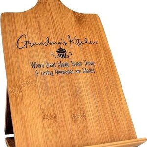 Grandma Recipe Cookbook Holder Stand