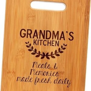 Grandma’s Kitchen Bamboo Cutting Board