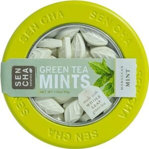 Green Tea Mints: Organic, Sugar-Free, Vegan