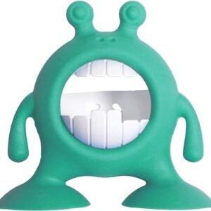 Green Toothbrush & Toothpaste Holder