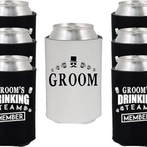 Groom’s Drinking Team Can Coolie