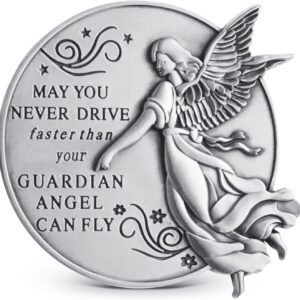 Guardian Angel Car Visor Clip: 2-1/4 Inch Metal