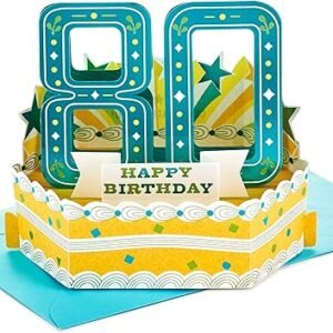 Hallmark 80th Birthday Pop Up Card