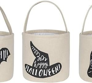Halloween Trick or Treat Bucket - Kids Candy Basket