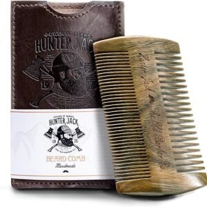 Handmade Sandalwood Beard Comb for Men