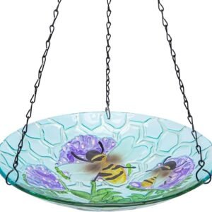 Hanging Bird Bath for Garden and Patio