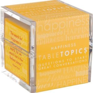 Happiness TableTopics – Conversation Cards for Family Night